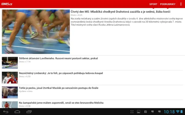 iDNES.cz android App screenshot 9