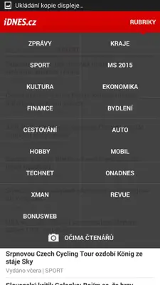 iDNES.cz android App screenshot 17