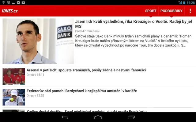 iDNES.cz android App screenshot 3