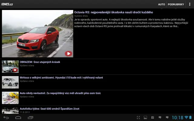 iDNES.cz android App screenshot 8